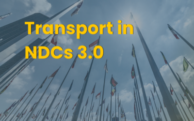 Transport in NDCs: Doubling in ambition, finance & implementation must follow